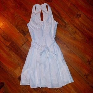 White House Black Market white Womens floral embossed size 2